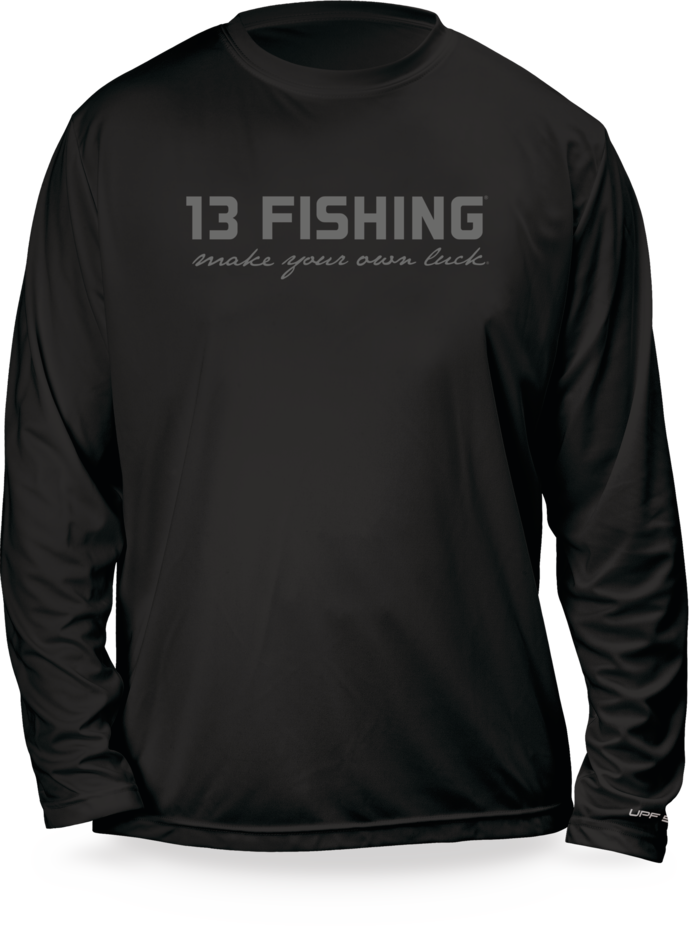 13F Performance Longsleeve Tee in Black