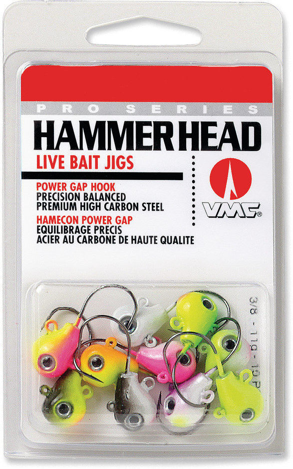 Hammer Head Jig Kit 3/8  Assorted