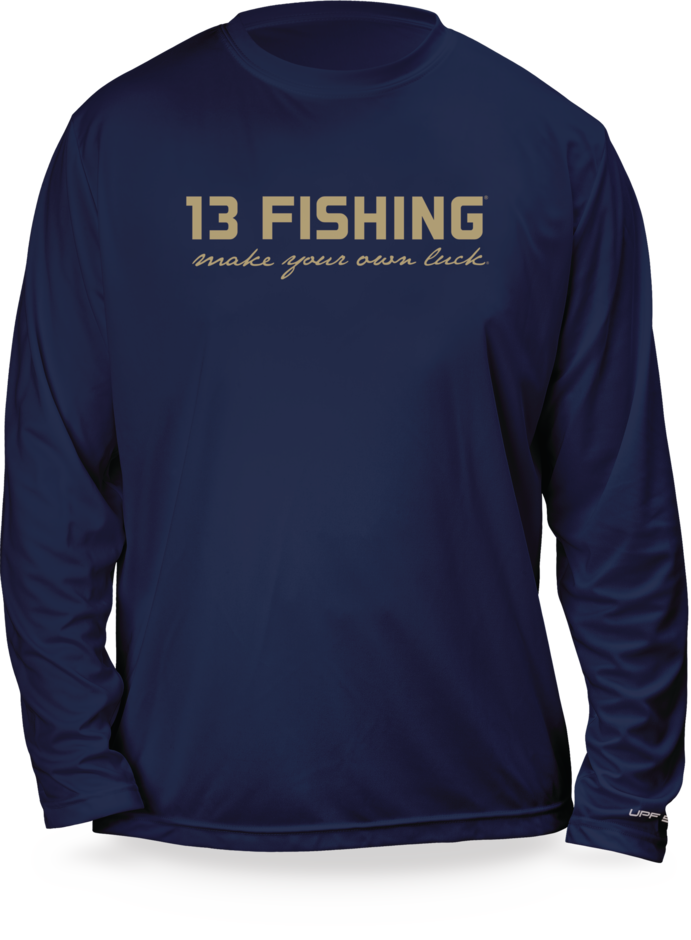 13F Performance Longsleeve Tee in Navy