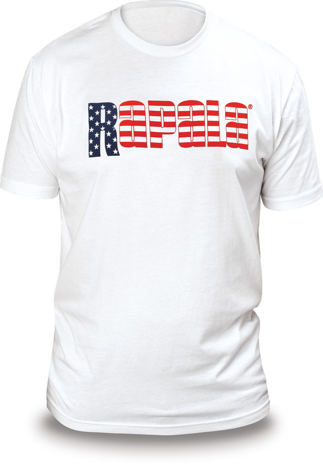 Rap Nxt Lv Tee Wht/RWB Log