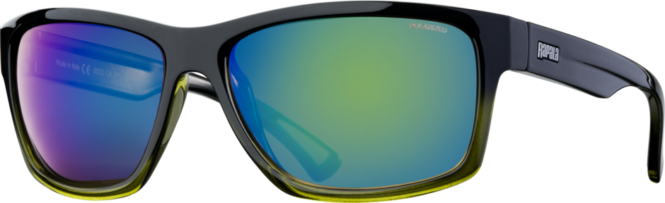 Precision Faial Sunglasses, color: Dark Green Fade Amber Mirror