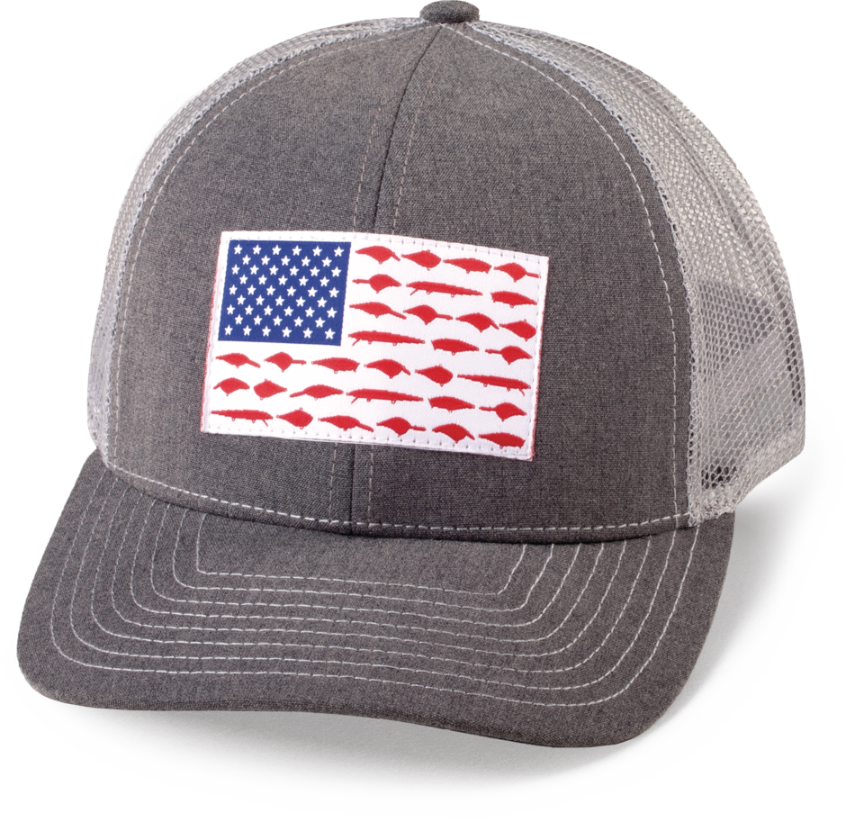 Rapala Mid Pro Cap Flag Grey