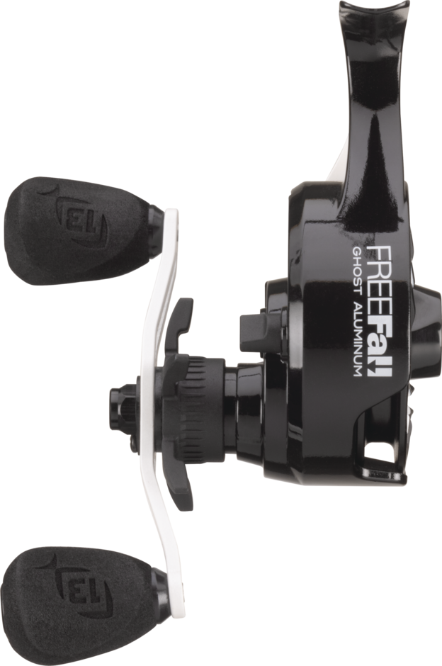 FreeFall Ghost Aluminum Ice Reel | 13 Fishing