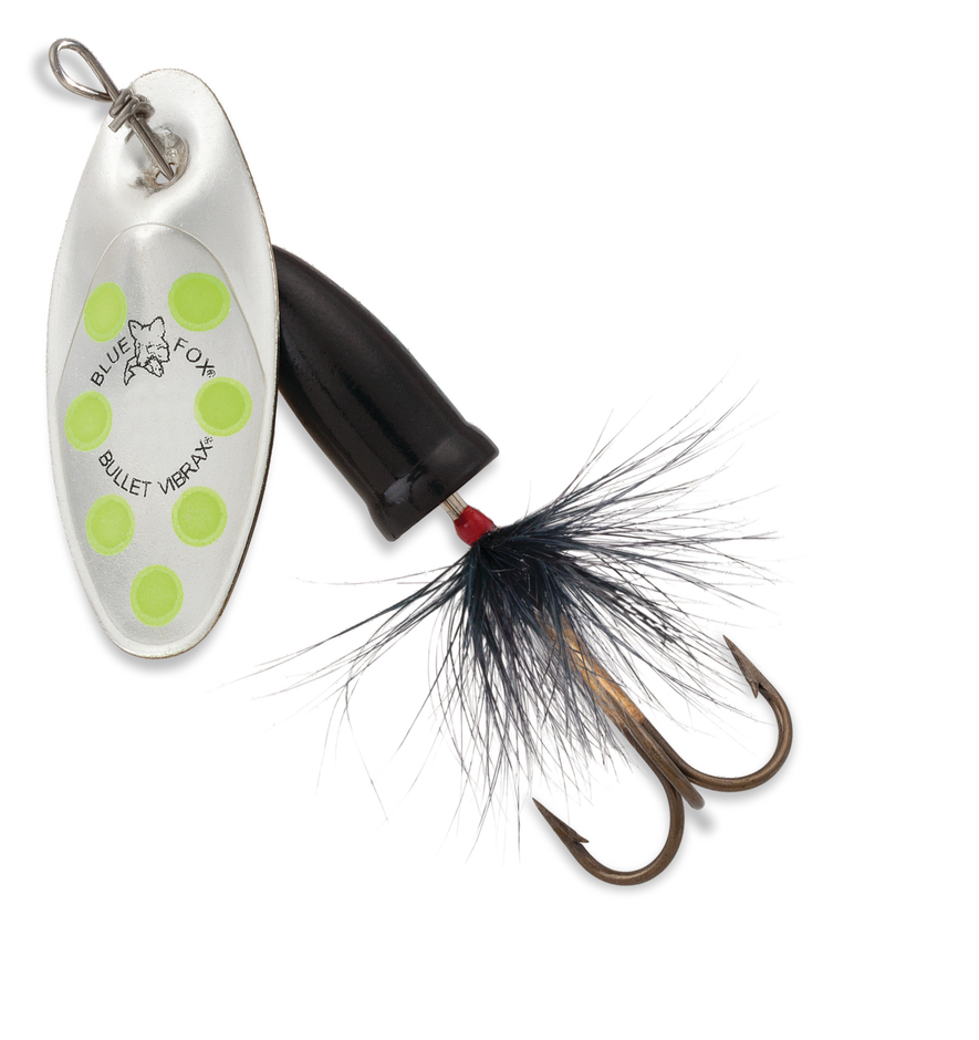VIBRAX BULLET FLY 1 Silver/Flo.Yellow 