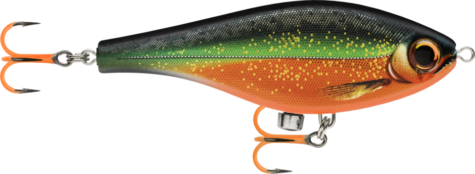 Super Shadow Rap Jerk Painted UV Hook 11 Piranha