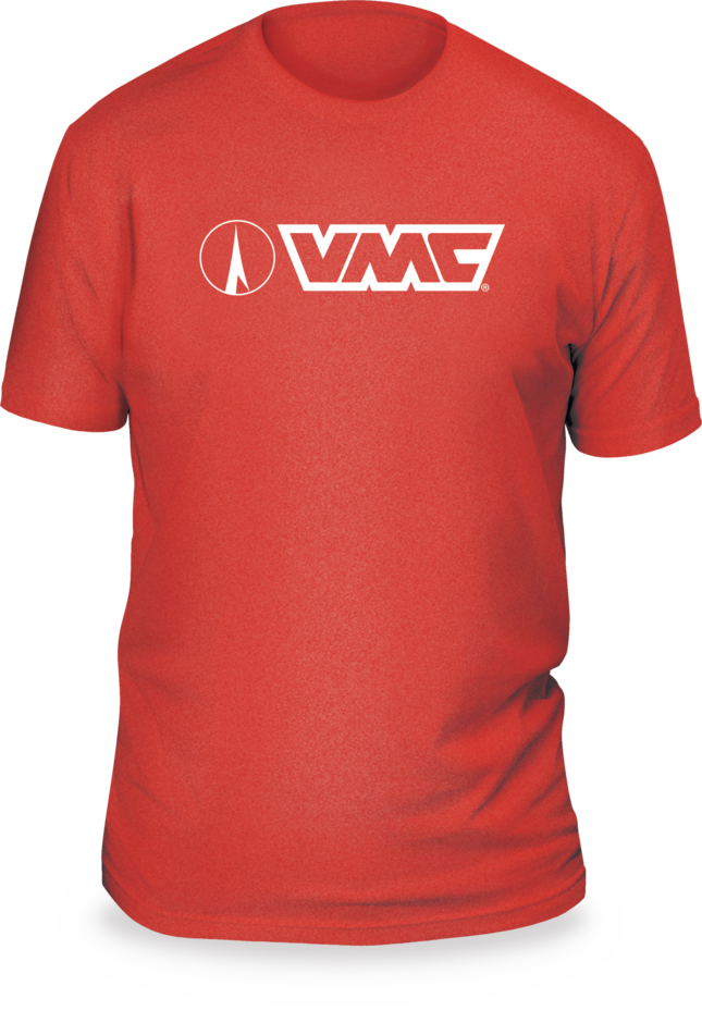VMC Next Level T Shirt Red / White Logo