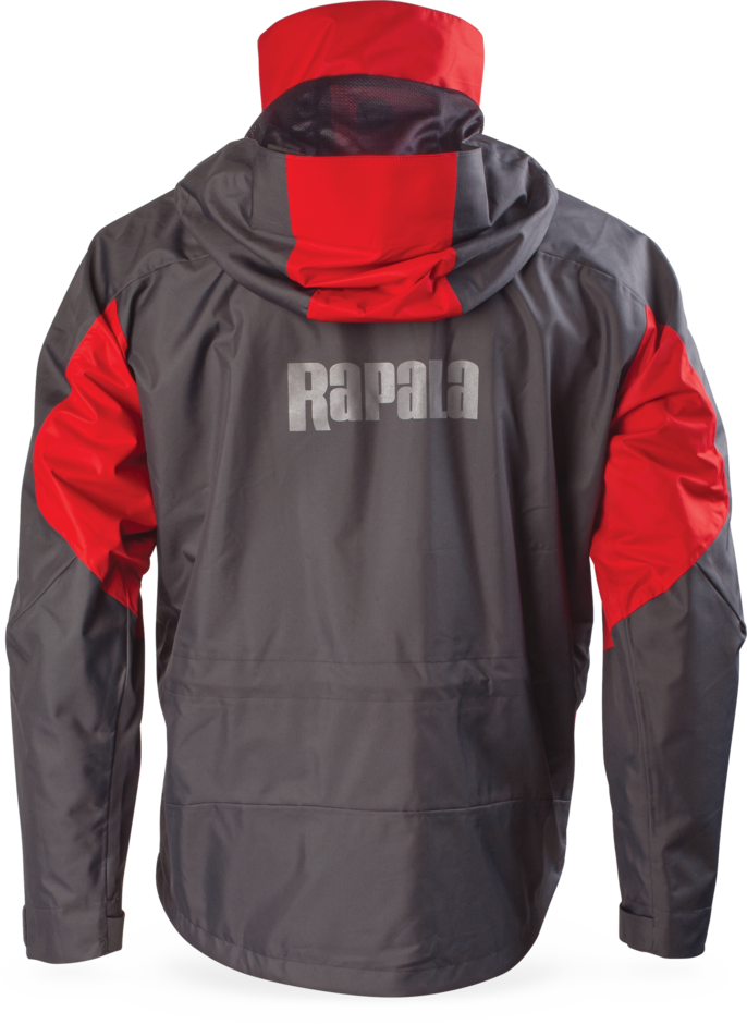 Rapala® Rain Jacket Grey Red