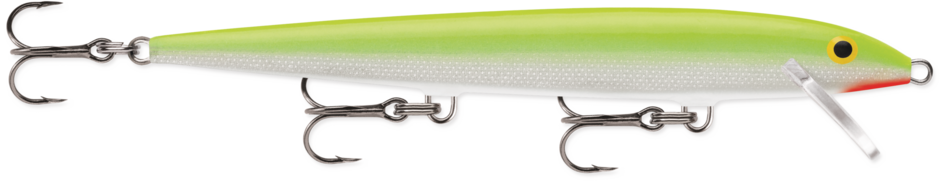 Original Floater 13 Silver Fluorescent Chartreuse