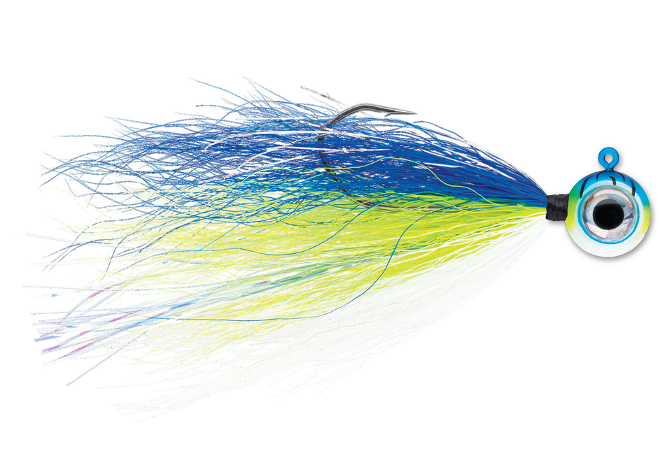 Moon Tail Jig 1/4 Blue Fire UV