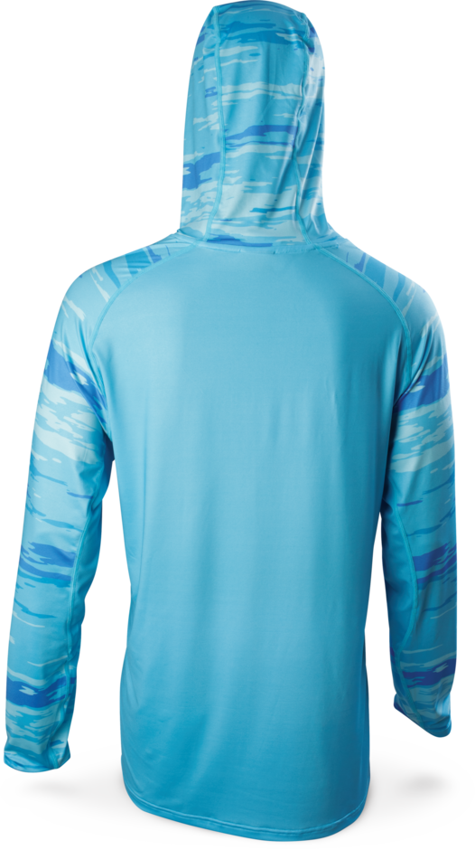 Rapala Performance Hood Blue Camo Small