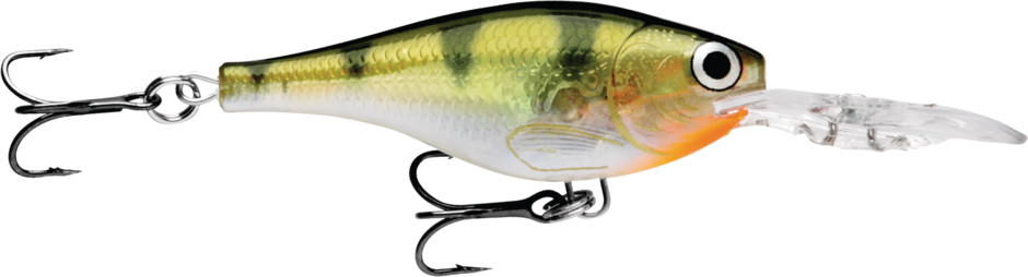 GLASS SHAD RAP 05 Glass Yellow Perch