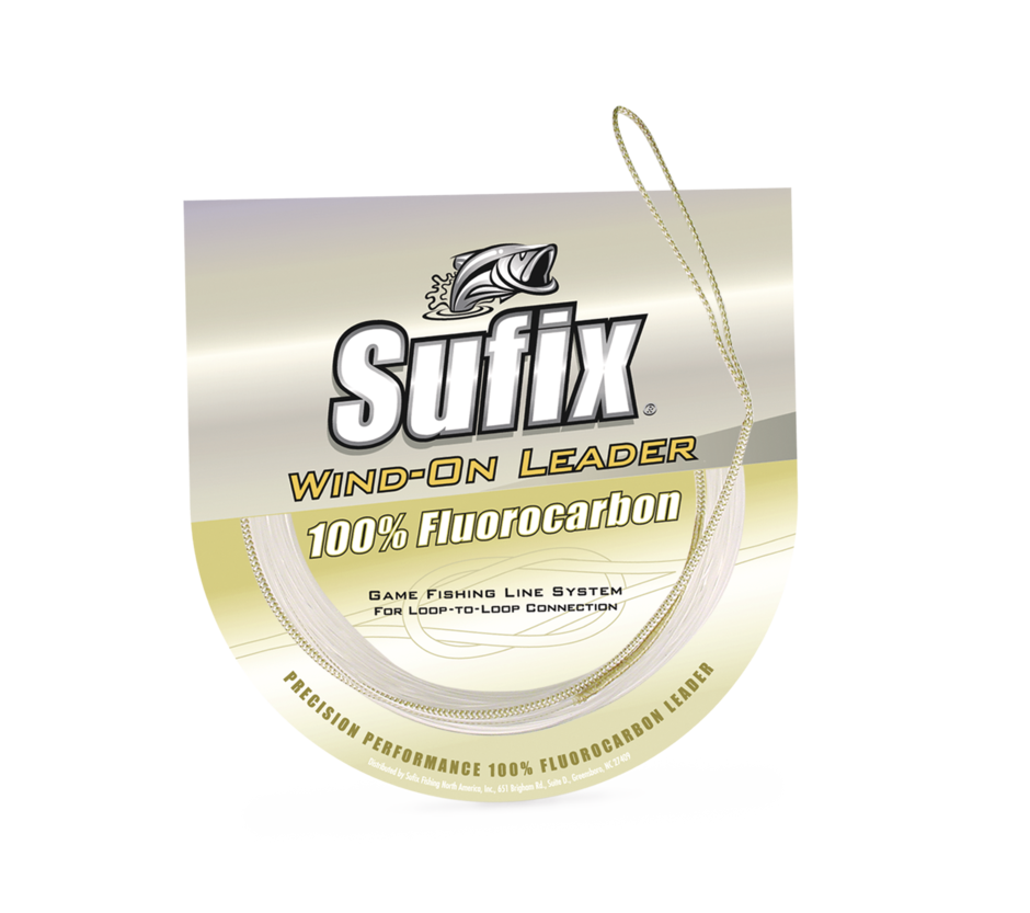 WIND-ON FLUOROCARBON LEADER 2.29MM/182.0KG/#200/400LB/NATURAL TAN/10M