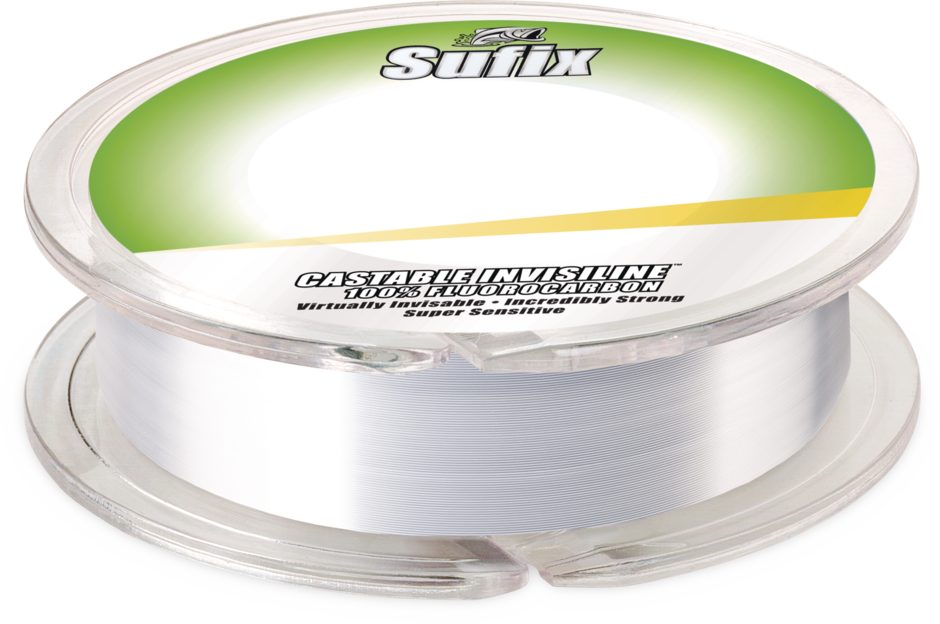 INVISLINE CAST FLUOROCARBVON 100YDS 10LB CLEAR