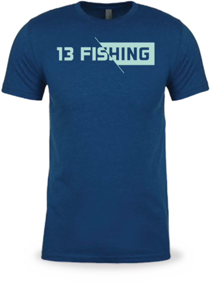 Slash Lifestyle T-Shirt Blue w/Light Blue Slash Logo X-Large