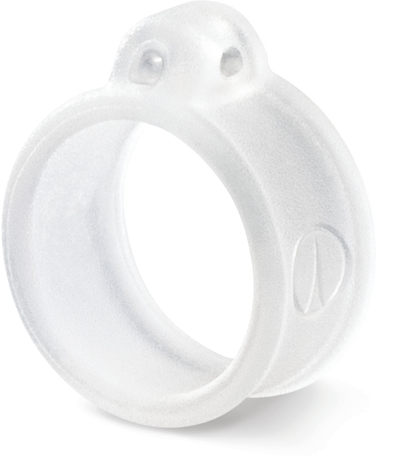 Crossover Ring Clear #6 mm