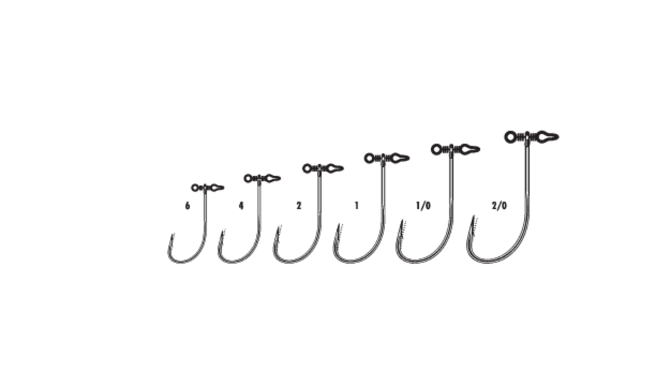 Spinshot Neko Hook Black Nickel #6