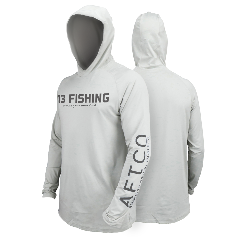 13 Fishing AFTCO Perfomance LS Hooded Shirt