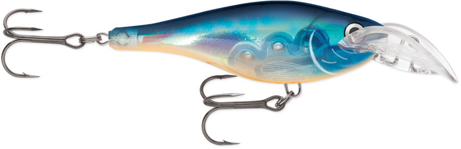 Scatter Rap Glass Shad 07 Blue Ghost