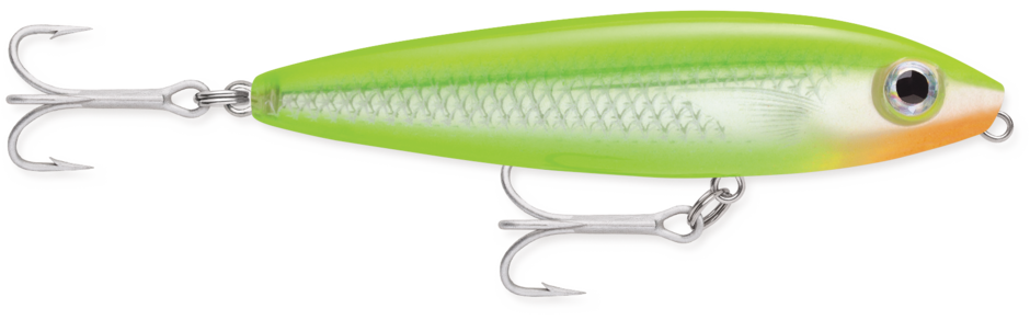 Saltwater Skitter Walk 11 Hot Chartreuse