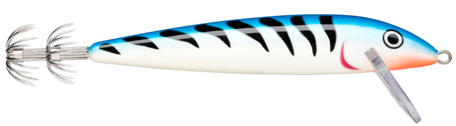 SQUID LURE 09 Glow Blue Tiger