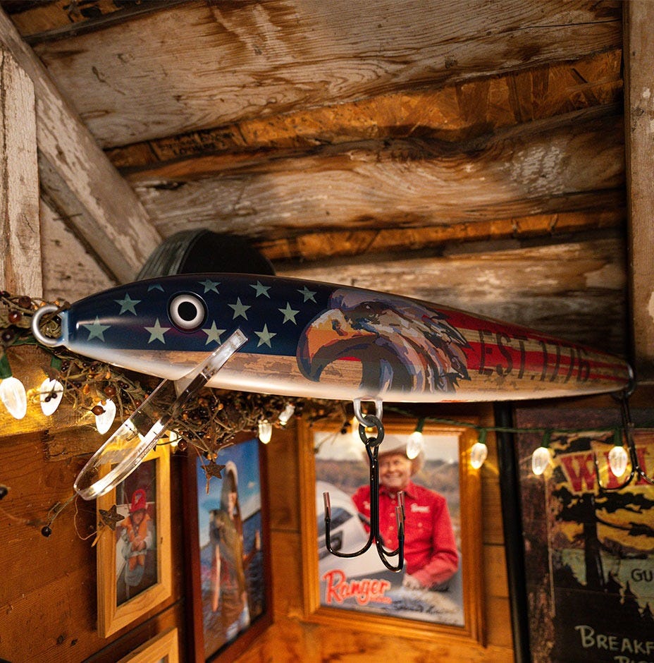 Bald Eagle Rapala® 29" Giant Floating Lure