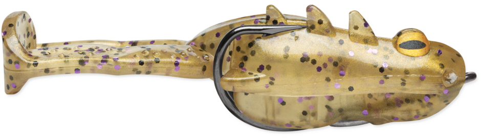 fish shaped frog lure Soft Plastic GP Flash 1 x Fishing Lure Scum Frog | Trophy Series