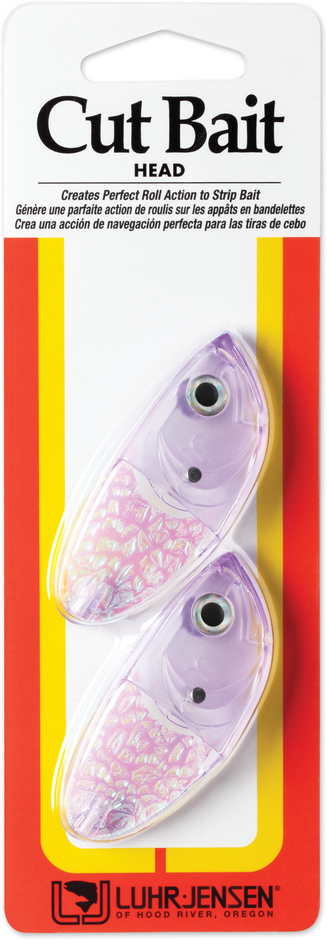 CUT BAIT HEAD 2PK - FISH CANDY UV PURPLE