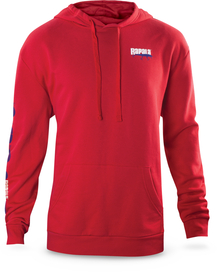 Rapala Red Fleece Pullover Hoodie