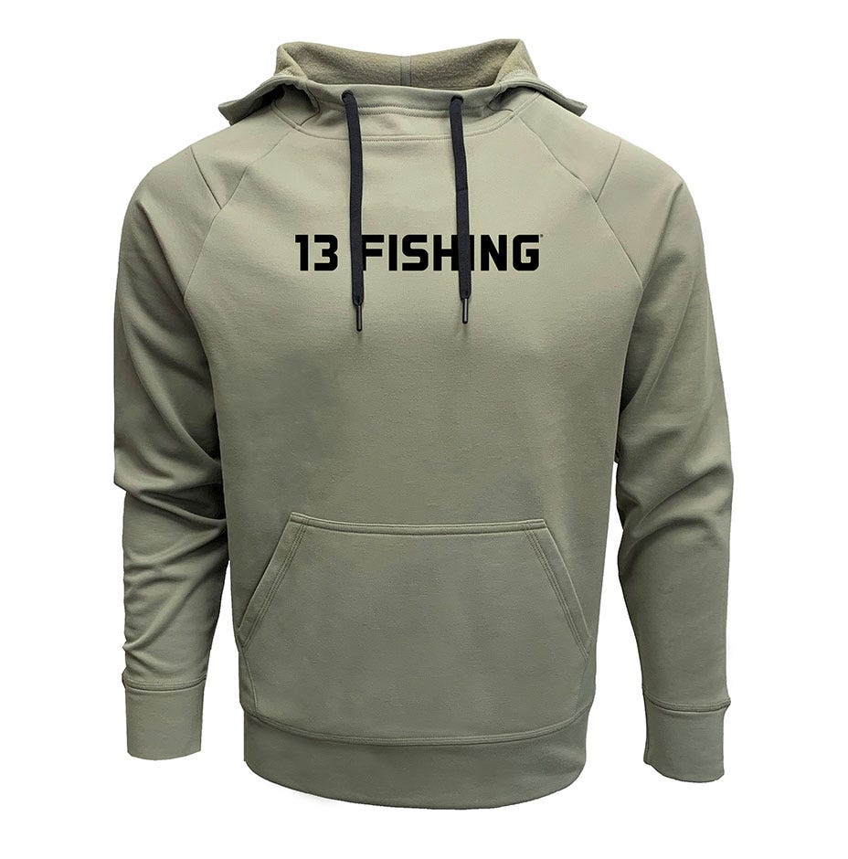 13 Fishing Bombay Hoodie - Olive