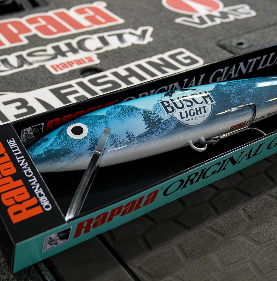 Busch Light Giant Floating Lure