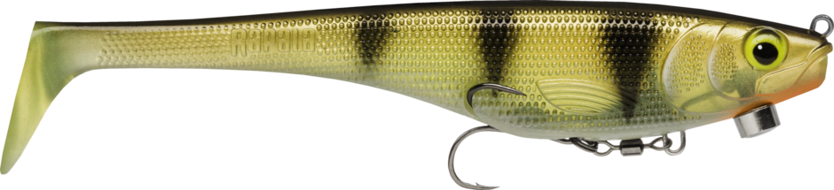 Rapala Soft Peto Prerigged 16 Live Perch Pre-rigged Swimbait