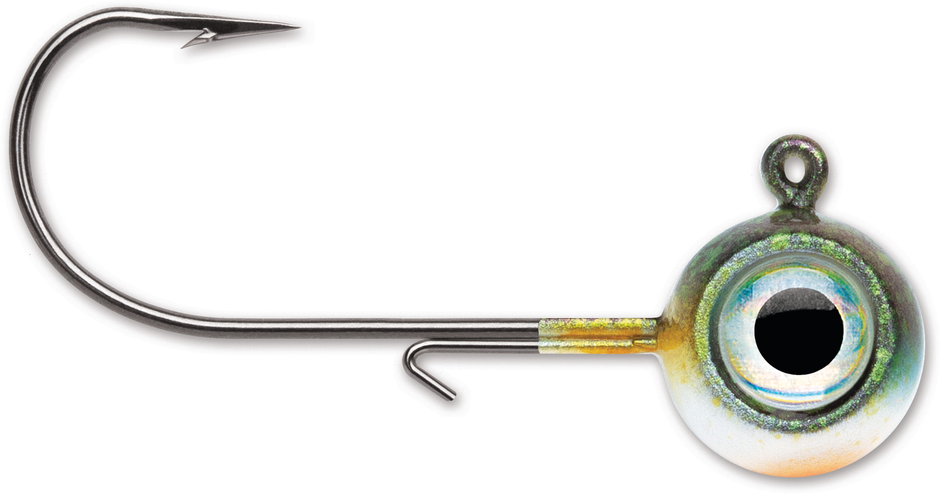 Neon Moon Eye Jig 1/4  Blue Gill