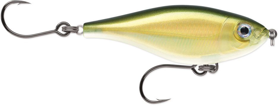 X-Rap Twitchin' Mullet 06 Gold Olive