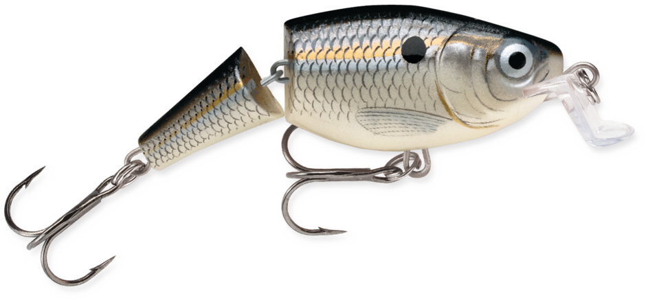 Jointed Shallow Shad Rap 07 Silver Shad