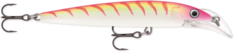 SCATTER RAP DEEP HUSKY JERK 10 Pink Tiger UV