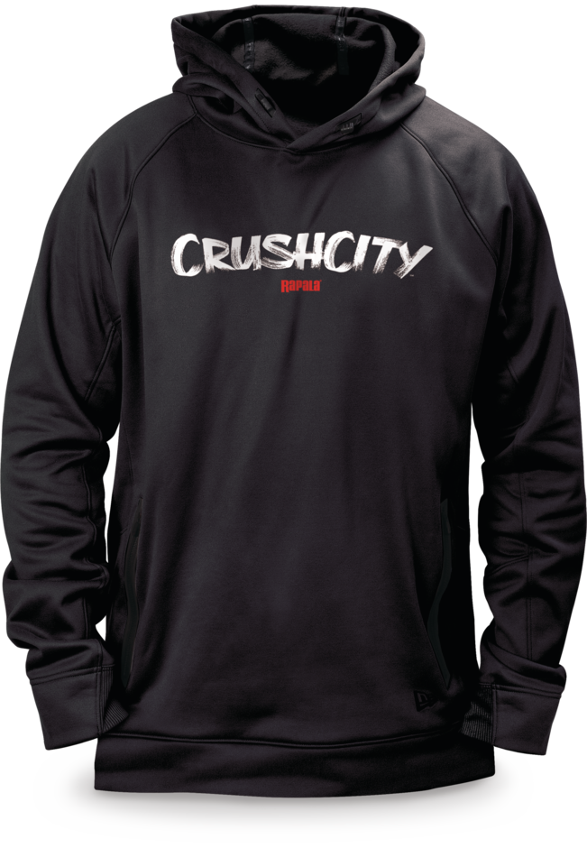 CrushCity New Era Hooded Sweatshirt Color Logo