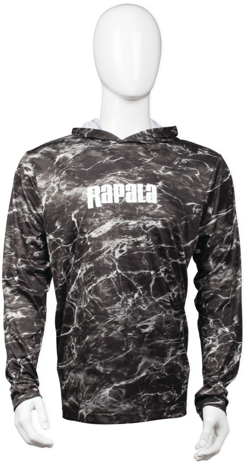 Rapala Elmt Hood LS Per Blk Tp