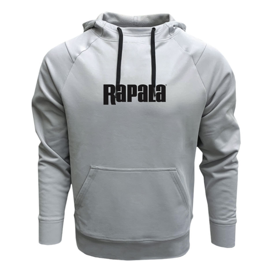Rapala Bombay Gray Hoodie XXL - Black Logo
