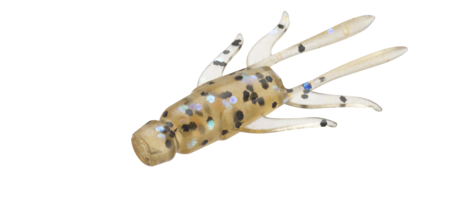 Cousin It - Panfish Plastics - Panfish Whiskey Sour - 6 Baits Per Pack