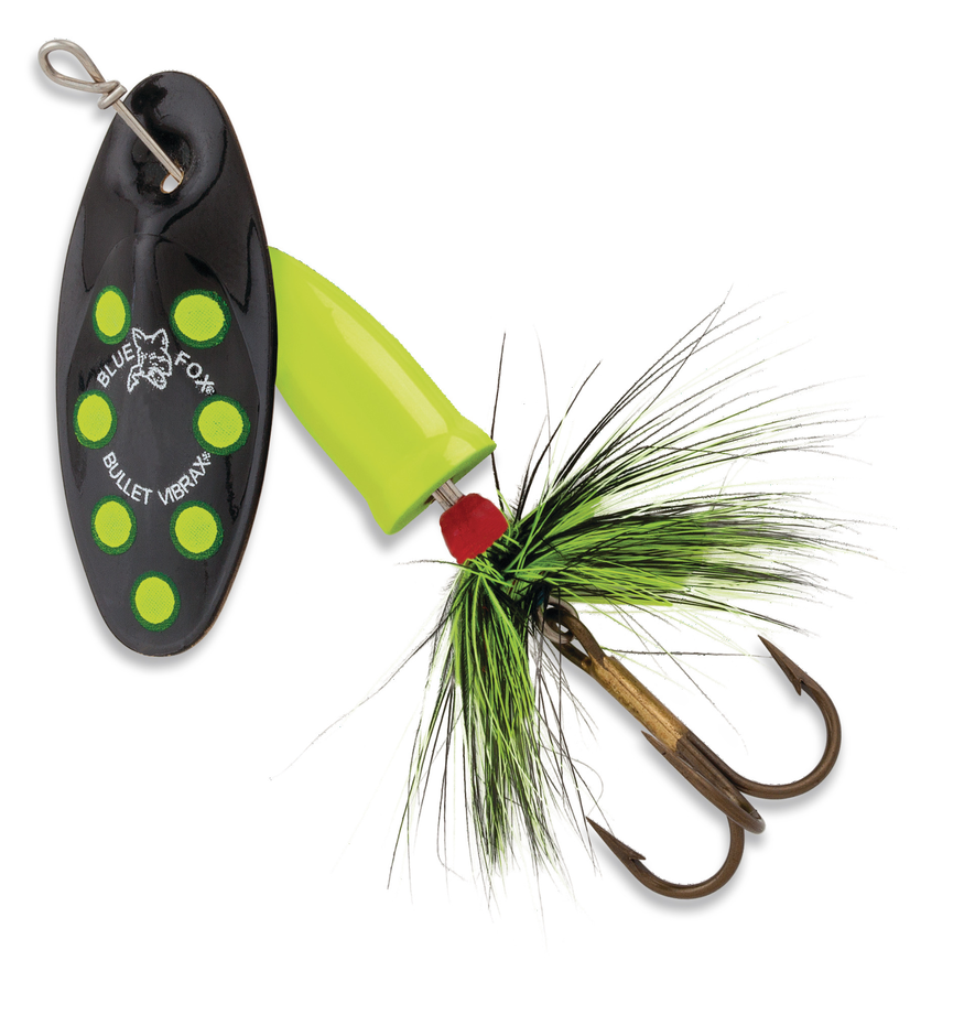 VIBRAX BULLET FLY 3 Black Chartreuse