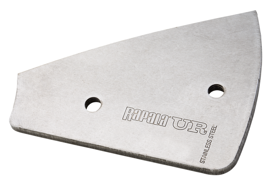 Rapala UR spare blades 155 w screws Fits all UR metal crowns: Steel, EVO Steel, EVO RED 155 crown, with screws 4x M4*8mm