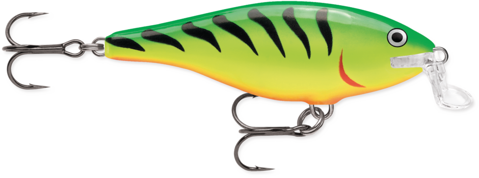 Leurre Rapala Shallow Shad Rap 07 - Argent, Taille 2,75'', Pêche Mer