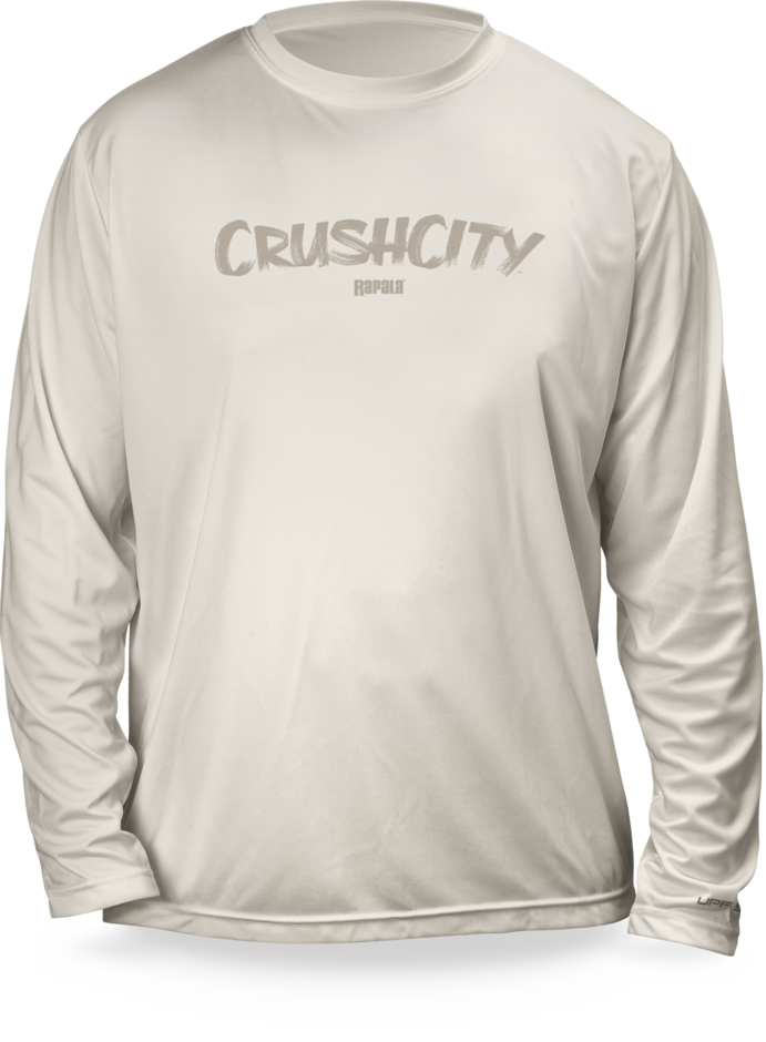 CrushCity Performance Longsleeve Tee in Sand