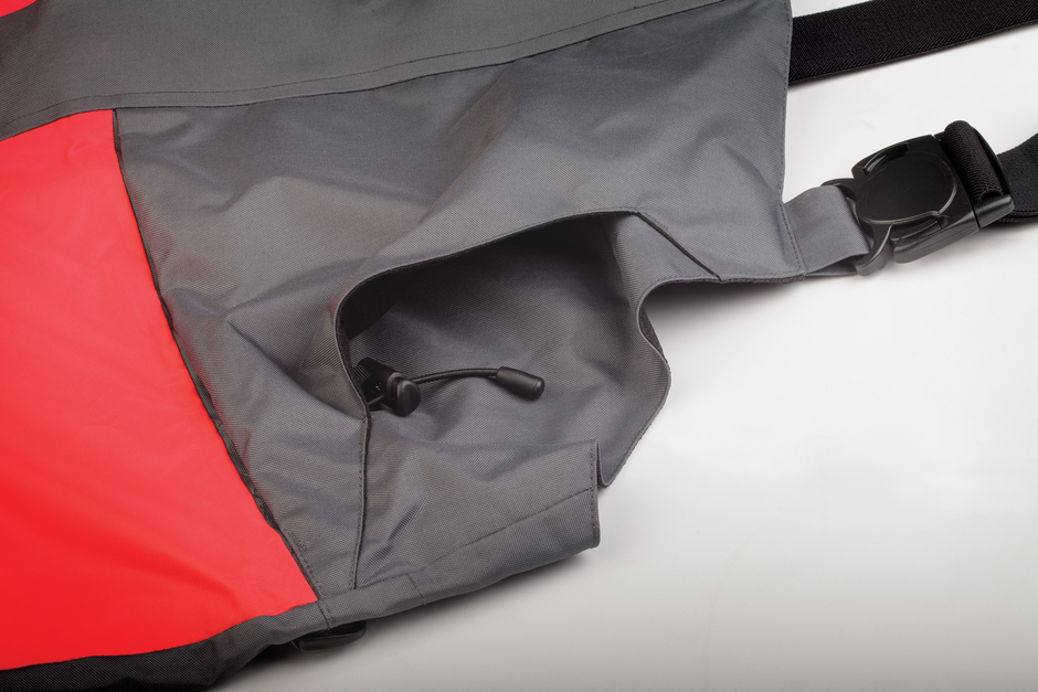 Rapala Rain Bib Grey Red - L