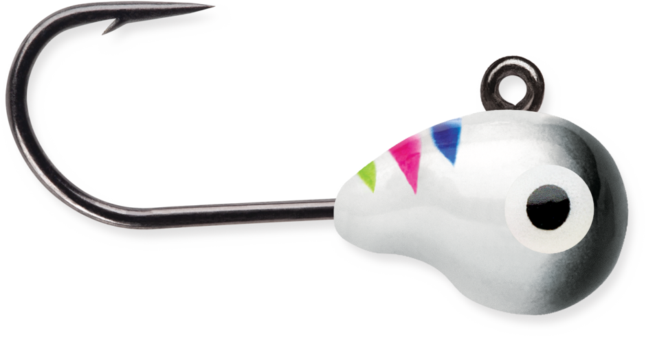 Tungsten Tubby Jig 1,8g Glow Black Wonderbread