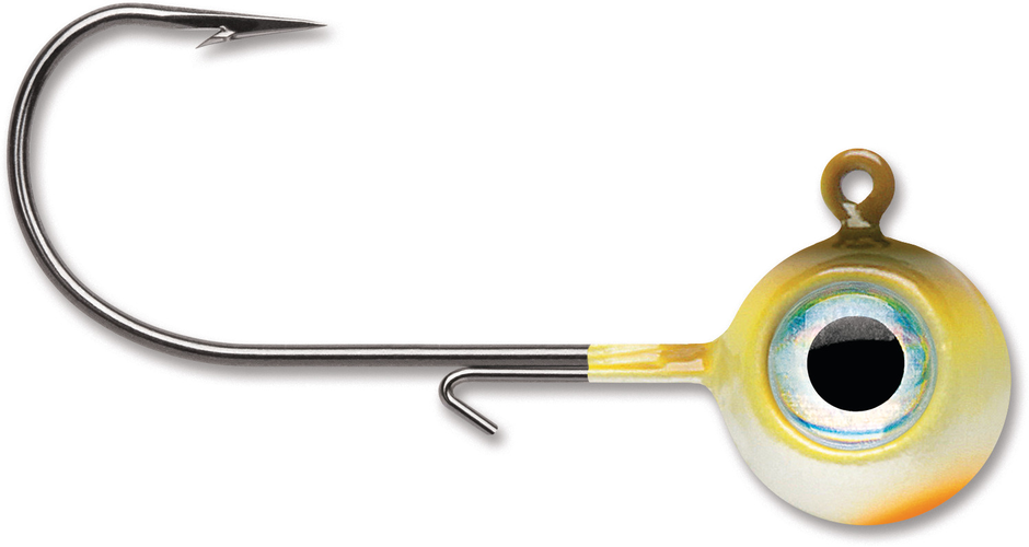 Neon Moon Eye Jig 3/8  Yellow Perch