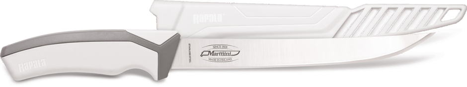 Anglers Straight Filét Knife 8 cm SASTF8 with white handle