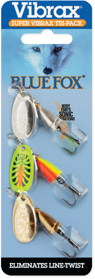 Blue Fox Super Vibrax Tri Pack