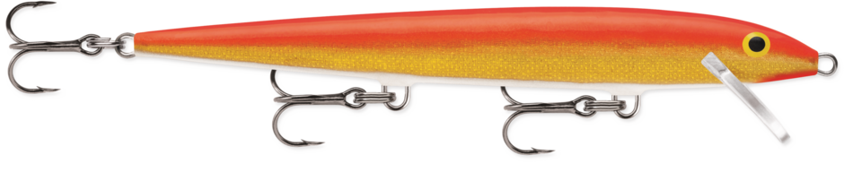 Original Floater 13 Gold Fluorescent Red