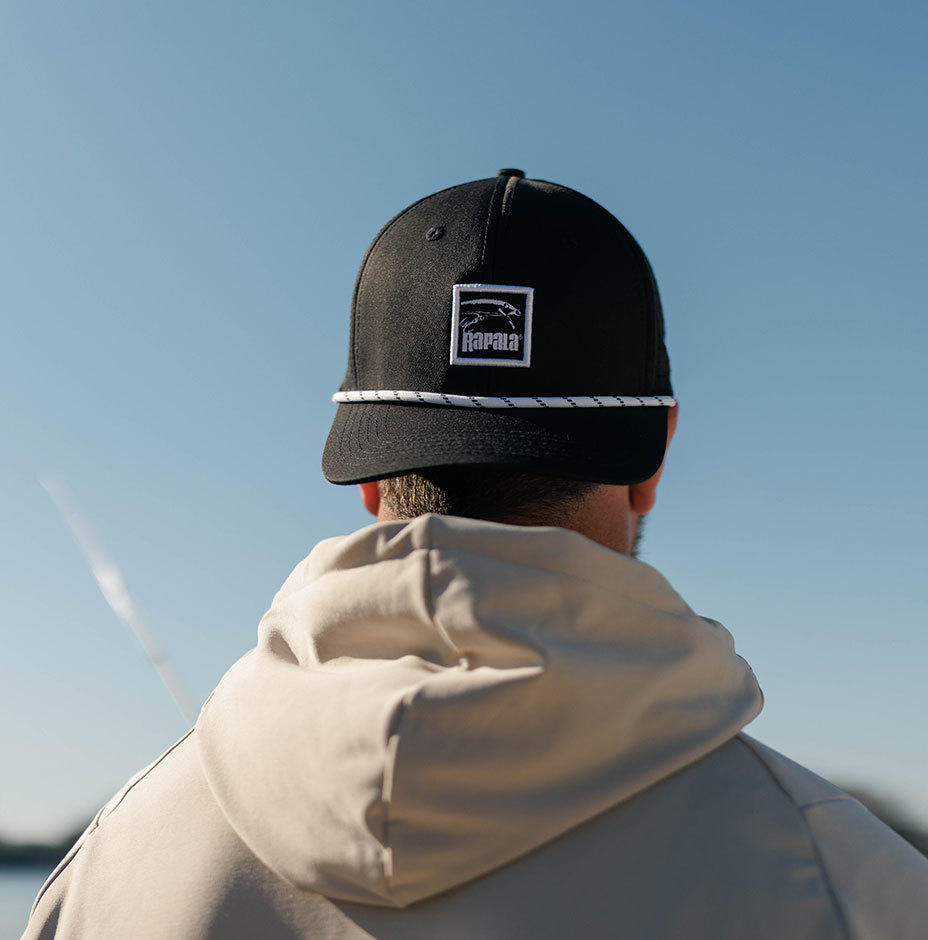 UNRL Rapala 25 Mid Pro Rp Hat Vented Patch Hat Black